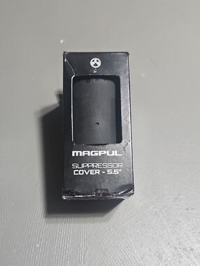 Magpul Suppressor Cover - 5.5" Black Outdoor Hunting Sports NIB